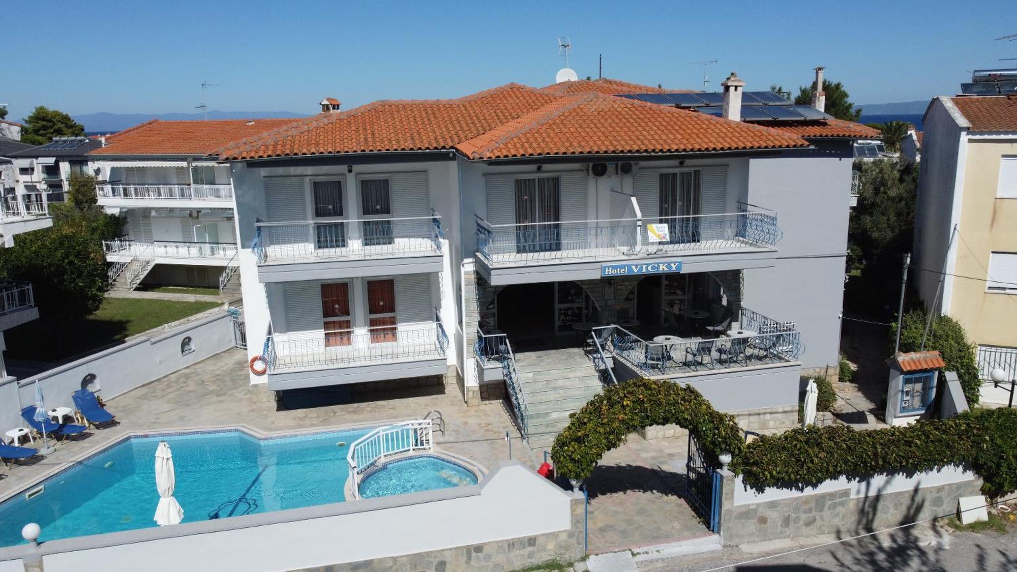 Vicky Apartment Hanioti Exterior foto